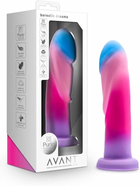 Blush Avant Borealis Dreams Cotton Candy silikonowy model z teksturą, multi-kolor