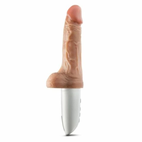 Blush Novelties Dr. Hammer model z funkcją ruchu i podgrzewania, beżowy 17,7 cm