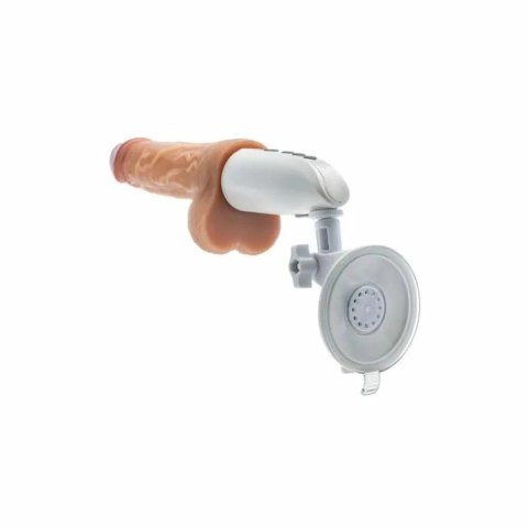 Blush Novelties Dr. Hammer model z funkcją ruchu i podgrzewania, beżowy 17,7 cm