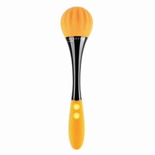 Evolved Sunflower Vibrator dwusilnikowy model pomarańczowy wodoodporny