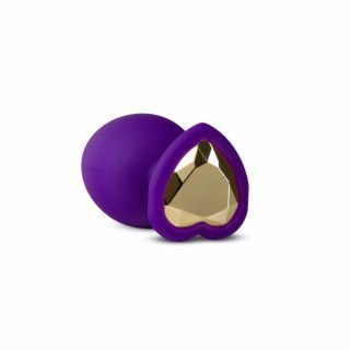 Blush Temptasia Bling Plug Medium fioletowy z ozdobnym kryształem