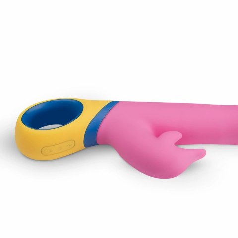 Sway Copy Dolphin - Kolorowy masażer intymny z 3 silnikami USB