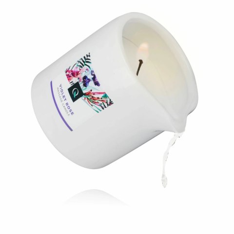 Exotiq Świeca do Masażu Violet Rose 200g - Relaksujący Zapach Kwiatowy