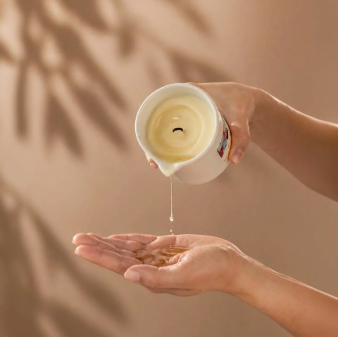 Exotiq Świeca do Masażu Ylang Ylang 200g - Relaksujący Olejek