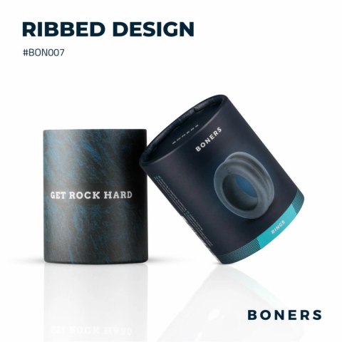 Boners Double Design - elastyczny pierścień intymny, gruby profil