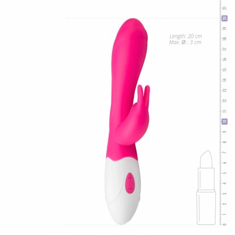 EasyToys Ascella Vibe model z podwojnym silnikiem, silikonowy fioletowy