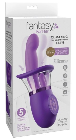 Fantasy For Her Pleasure Pro Plus Violet - Wielofunkcyjny System Stymulujący
