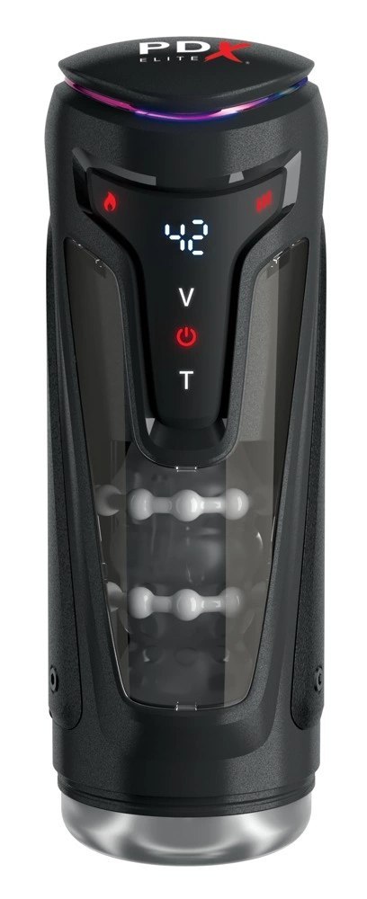 PDX Elite Moto-Bator Pro Light - urządzenie automatyczne z masażem i podgrzewaniem