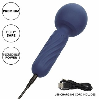 CalExotics Charisma Seduction masażer 12 trybow silikonowy fioletowy 17,8 cm