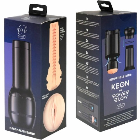 KIIROO Feel Stroker Neutralny - kompatybilny z KEON, jasny kolor