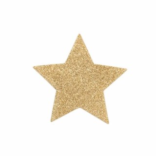 Bijoux Indiscrets FLASH GOLDEN STAR - ozdoby samoprzylepne złote gwiazdy