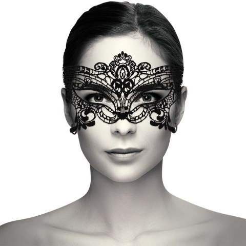 Coquette Chic Desire maska koronkowa szeroka czarna elegancka