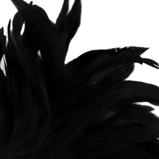 Darkness Black Lux - pioro stymulujące z ergonomicznym uchwytem, czarne