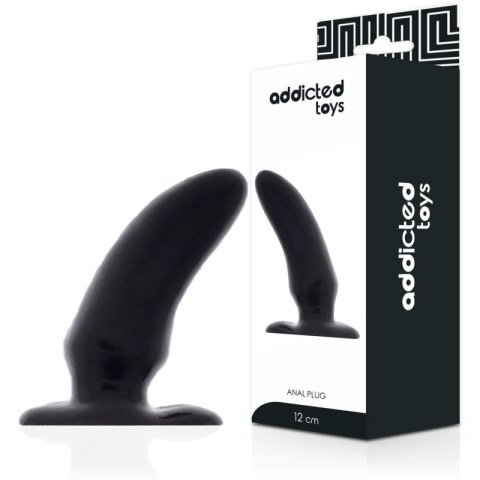 Addicted Toys Korek anatomiczny TPR 12 cm elastyczny hipoalergiczny
