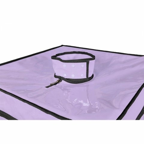 Secret Dome Club Cabina Violet - przenośna kabina z matą i LED, 60x60x70 cm