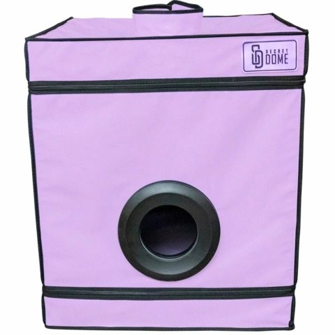 Secret Dome Club Cabina Violet - przenośna kabina z matą i LED, 60x60x70 cm