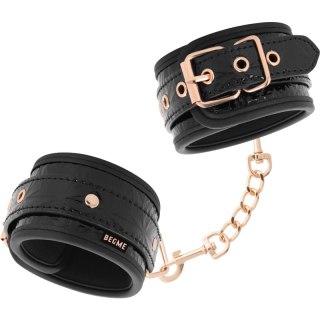 BEGME Premium Black Edition - Anatomiczne mankiety na kostki z neoprenem