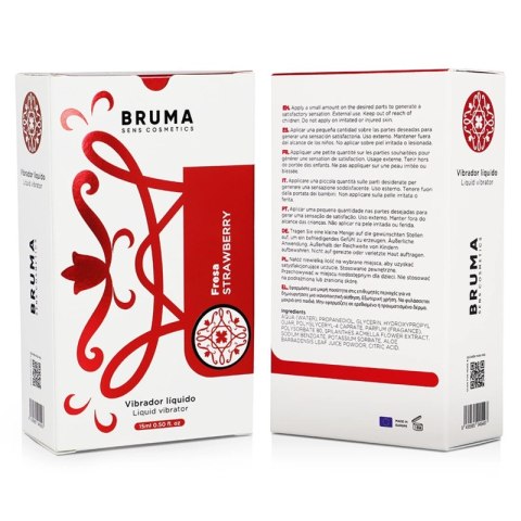 BRUMA Gel Intymny Ultraślizgowy o Smaku Truskawkowym 15 ml