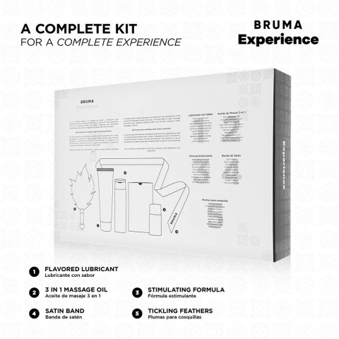 BRUMA Xperience Zestaw Intymny Pina Colada z Akcesoriami i Żelem Ultra Slip