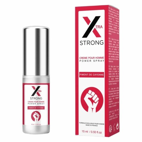 RUF X Spray do masażu, intensywny, 15 ml