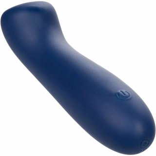 CalExotics Cashmere Satin G Masażer Silikonowy Niebieski 15,25 cm
