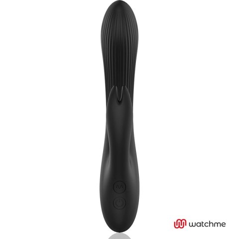 Anne's Desire AD Rabbit Czarny - System Zdalnego Sterowania WATCHME, 20 cm