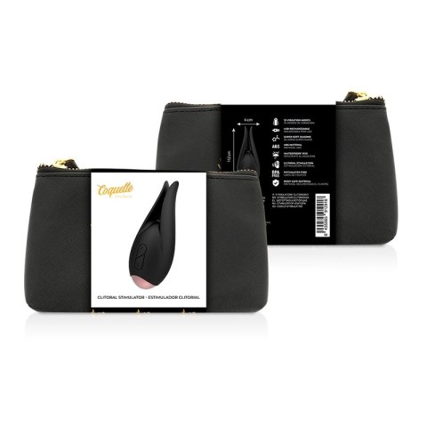 Coquette Chic Desire Stymulator punktowy czarny/złoty, 10 trybow, USB