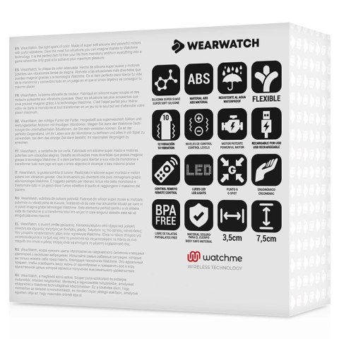 WEARWATCH EGG Blue - System WATCHME, Pilot Zegarek, 7 Trybow, Wodoodporny