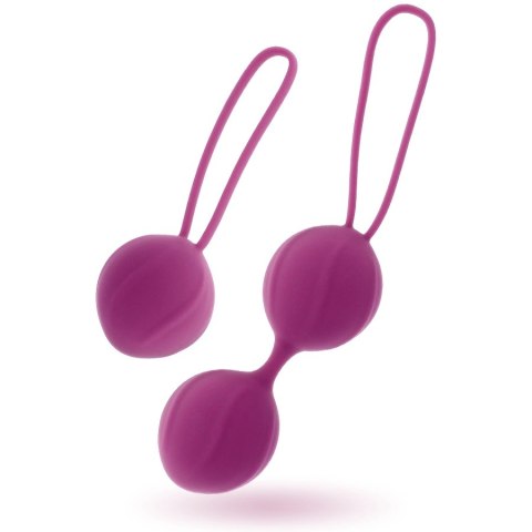 Coverme Kegel Fit - liliowy zestaw do ćwiczeń mięśni dna miednicy