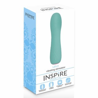 INSPIRE ESSENTIAL Leila - Elastyczny model silikonowy, turkusowy, ładowalny