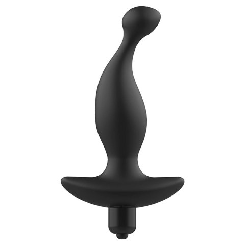 Addicted Toys Masażer analny czarny Model 1 wibrujący silikonowy