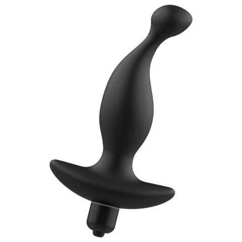 Addicted Toys Masażer analny czarny Model 1 wibrujący silikonowy