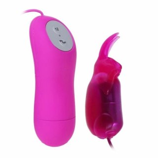 Baile Secret Bunny wibrator 12-funkcyjny liliowy silikonowy