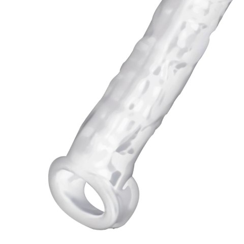 Addicted Toys Transparent - Elastyczna nakładka powiększająca, 20 cm