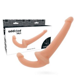 Addicted Toys Model Double Flex - System podwojny, beżowy, 26 cm