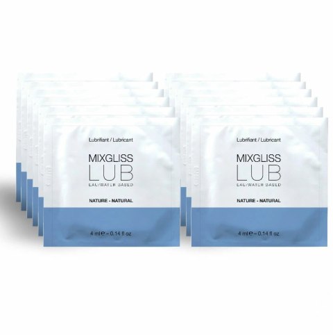 Mixgliss Natural Lubrykant Wodny Jednorazowa Dawka 4 ml Bezzapachowy