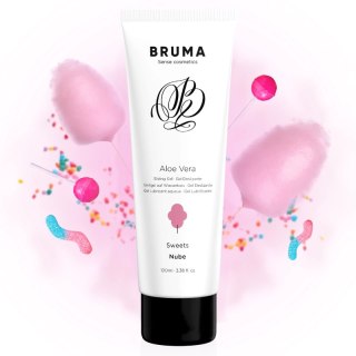 BRUMA Aloe Vera Żel Nawilżający Słodki Smak 100 ml Wodna Formuła