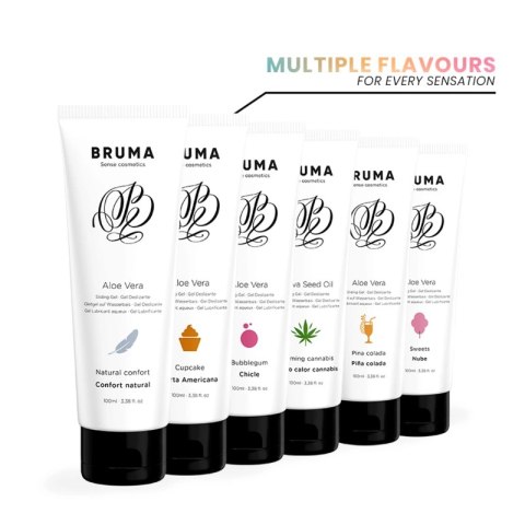 BRUMA Aloe Vera Żel Nawilżający Słodki Smak 100 ml Wodna Formuła