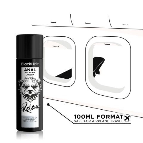 Black Hole żel silikonowy relaksujący do pielęgnacji intymnej 30 ml