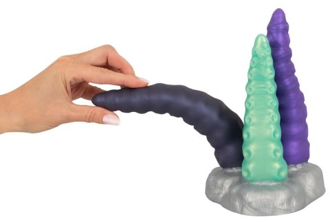 Beasty Cocks Triple Tentacle silikonowy model 3-w-1, elastyczny, 22 cm