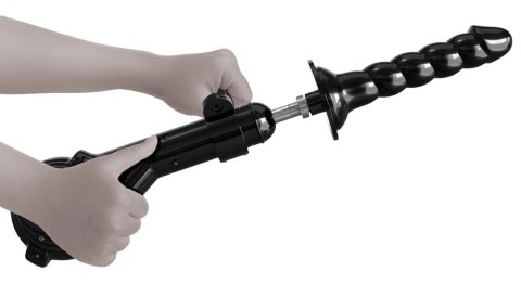Fetish Fantasy Body Dock Pro - System pchający z pilotem, czarny