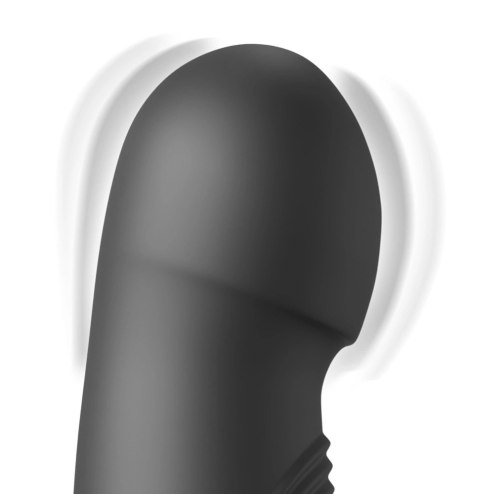 Fetish Fantasy FFS Pogo Thruster Black - Maszyna intymna z silnikami i podstawą ssącą