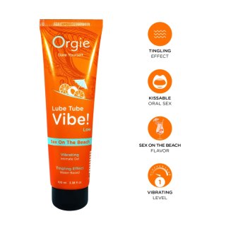 Orgie Tropical Waterbased żel intymny smakowy Sex On The Beach 100ml