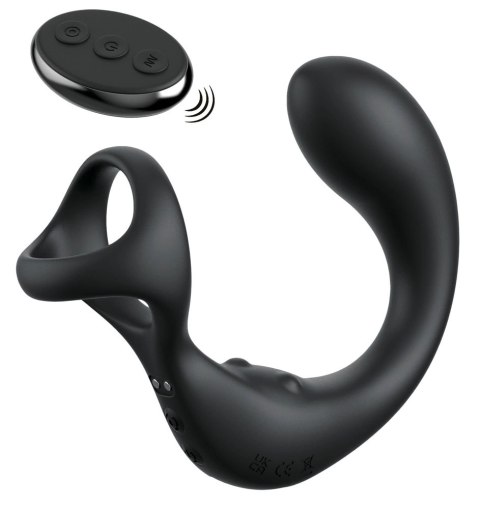 Pipedream Anal Fantasy Elite Taint-Alizer czarny, z pilotem, silikon