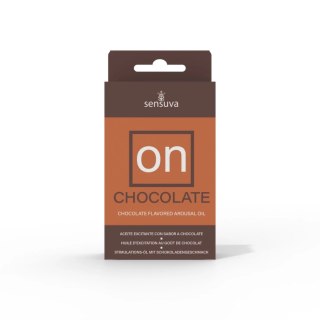 Sensuva ON Chocolate olejek intymny 5 ml smak czekoladowy