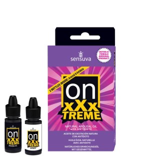Sensuva ON xXxTreme Olejek Intensywny + Antidotum 5 ml Zestaw