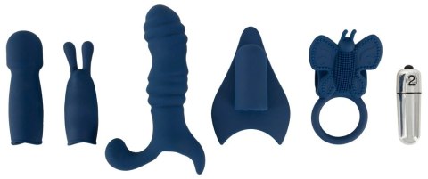 You2Toys Magic Shiver Zestaw Intymny 6w1, silikon, 5 nakładek, fioletowy