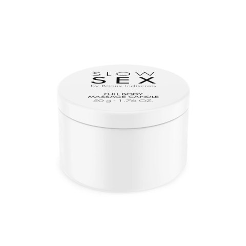 Bijoux Indiscrets Slow Sex Świeca do Masażu 50g - Naturalne Oleje