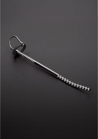 Steel - sonda urologiczna Multi Beads, stalowa, tekstura kulkowa