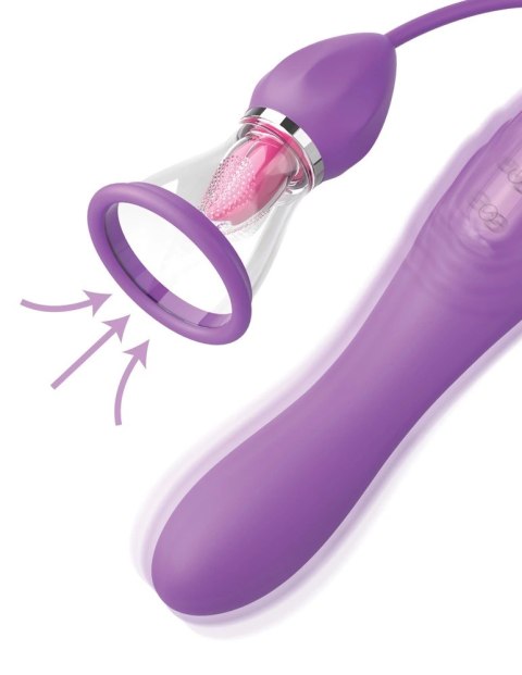 Fantasy For Her Her Ultimate Pleasure MaxP - system ssący z ruchomym języczkiem